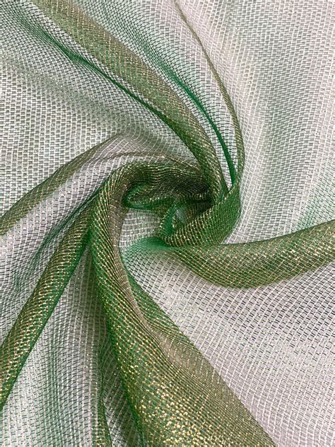 iridescent metal mesh fabric|green iridescent fabric.